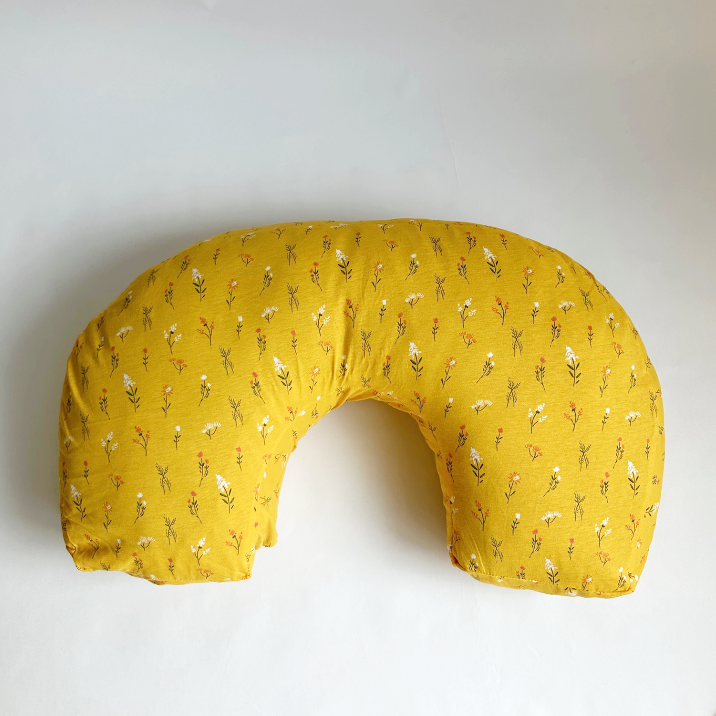 Milkiiway Nursing Pillow | Yellow Field Flowers