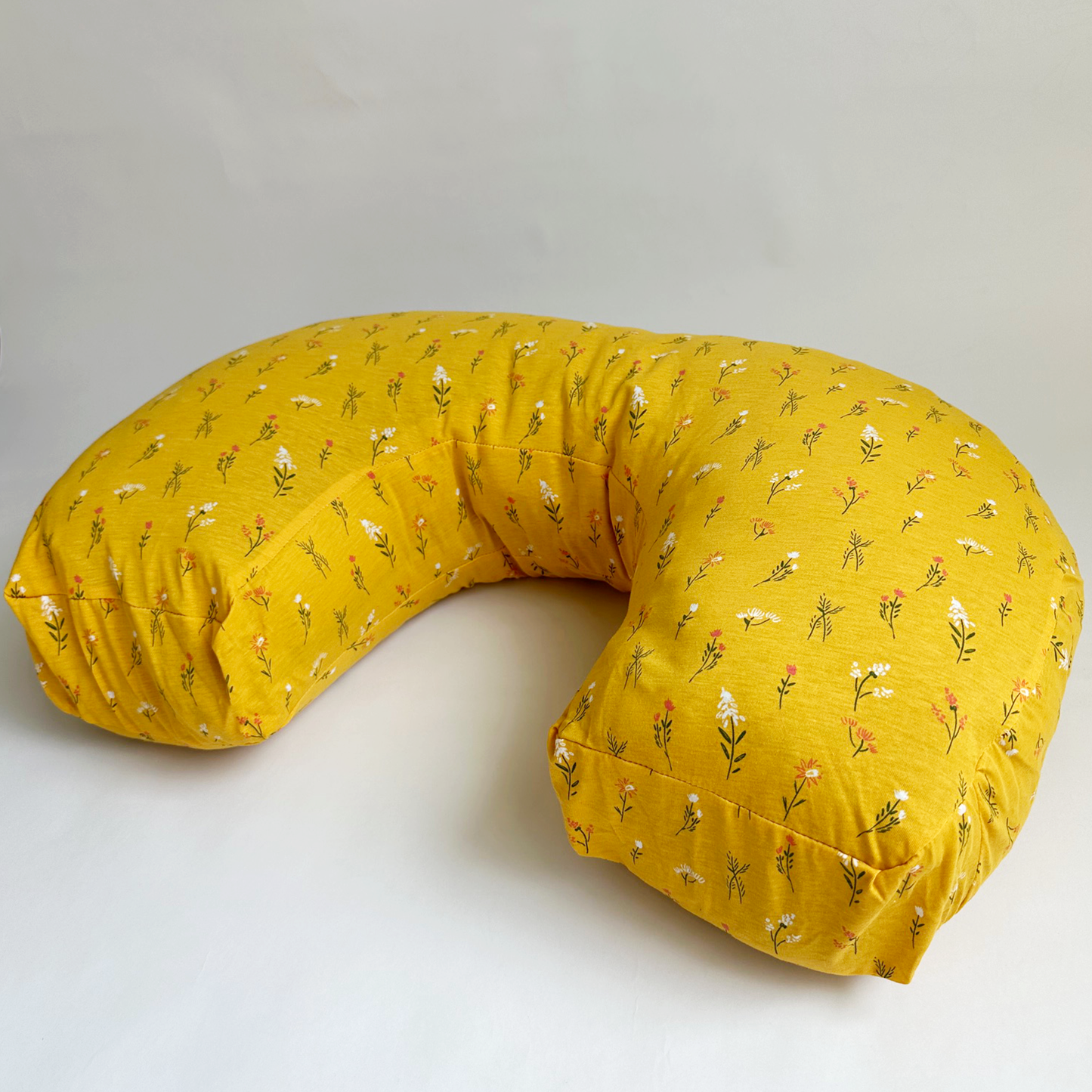 Milkiiway Nursing Pillow | Yellow Field Flowers