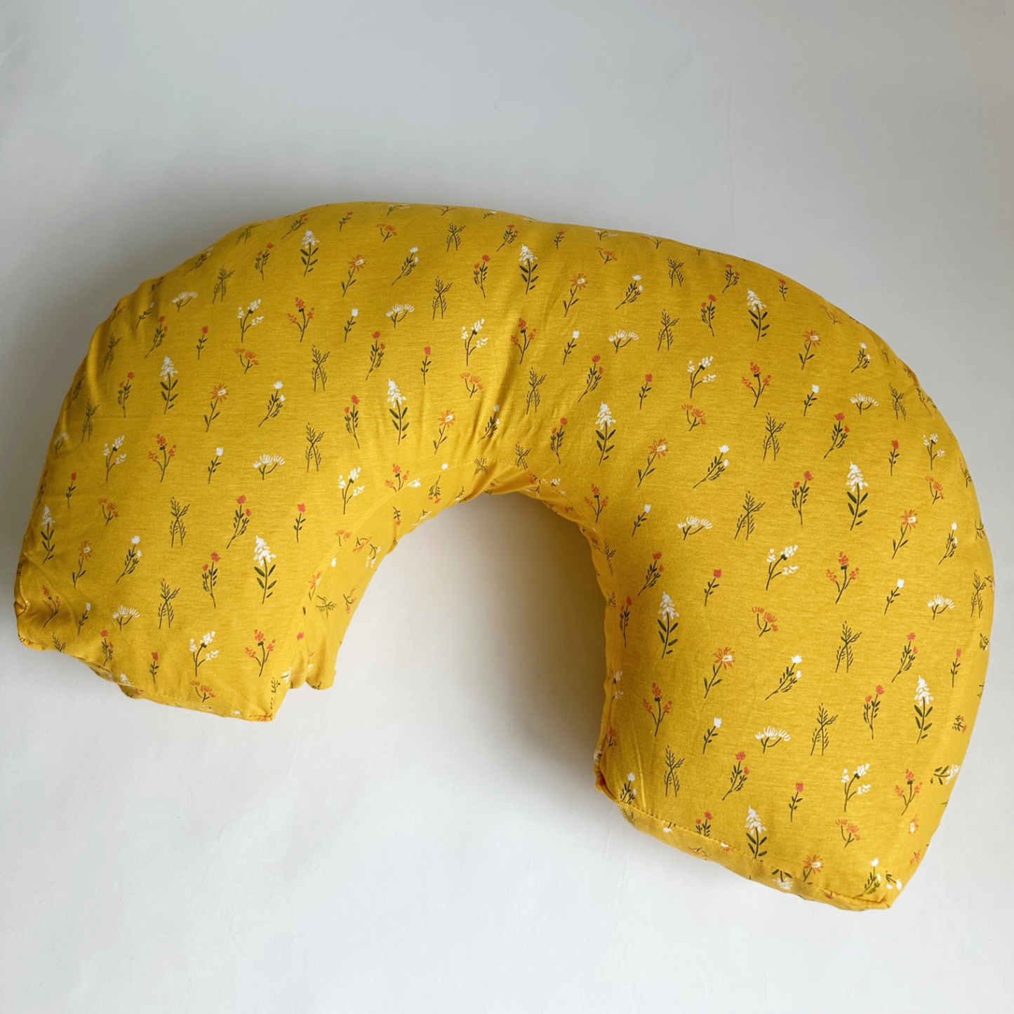 Milkiiway Nursing Pillow | Yellow Field Flowers