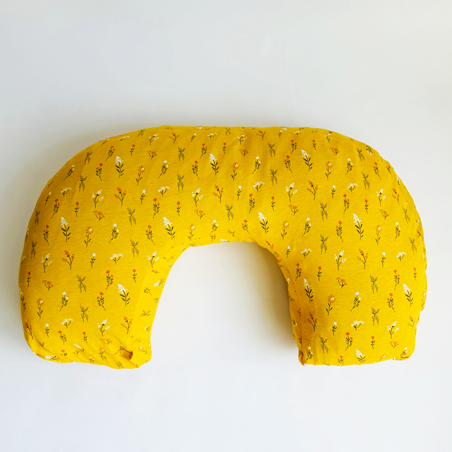 Milkiiway Nursing Pillow | Yellow Field Flowers