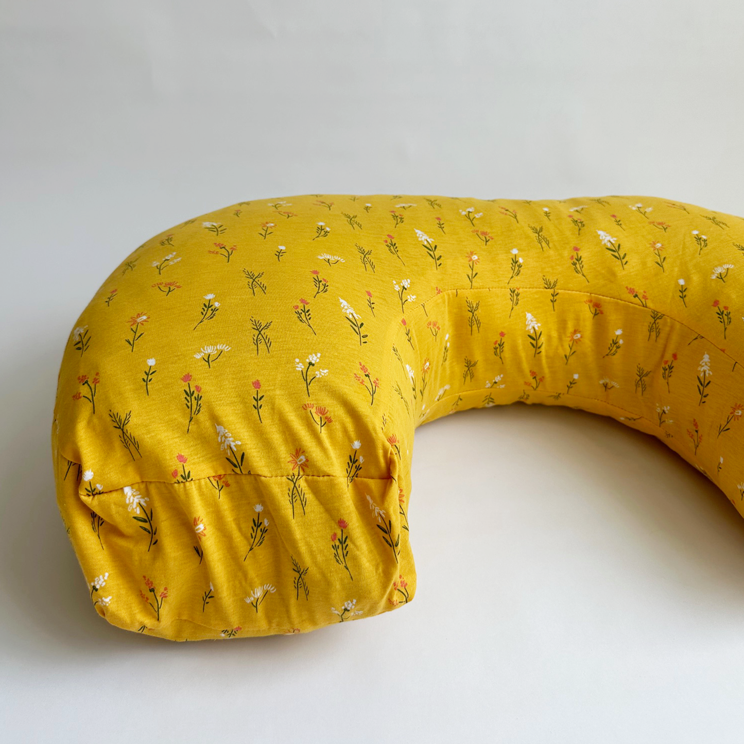 Milkiiway Nursing Pillow | Yellow Field Flowers